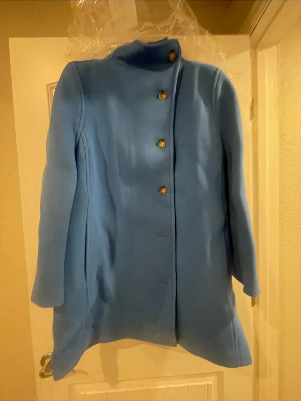 J. Crew Blue villa coat in Italian stadium-cloth
wool - Picture 4 of 11